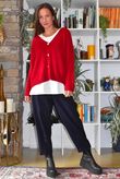 Oliver Knit Cardigan Morello